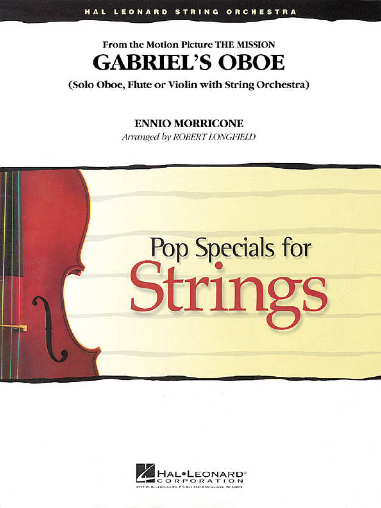 Ennio Morricone: Gabriel's Oboe (from The Mission): (Arr. Robert Longfield): Streichensemble