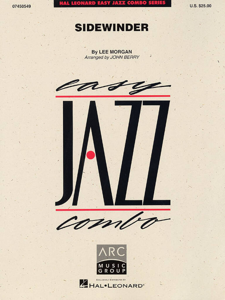 Lee Morgan: Sidewinder: (Arr. John Berry): Jazz Ensemble