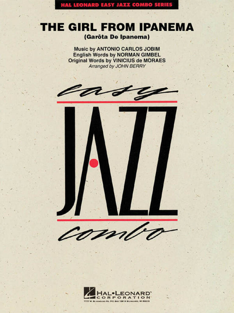 Antonio Carlos Jobim: The Girl From Ipanema: (Arr. John Berry): Jazz Ensemble