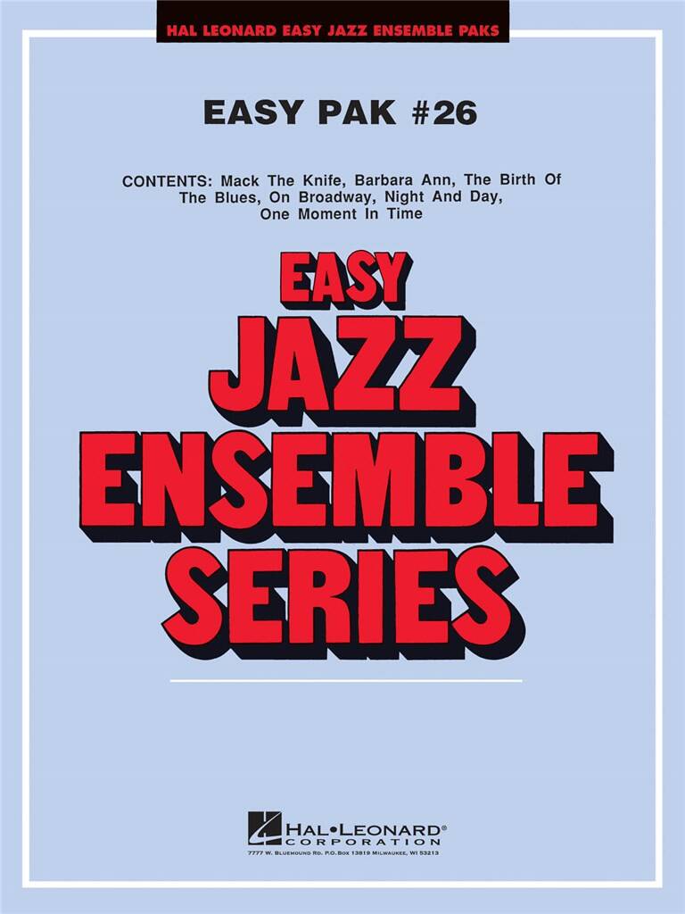 Easy Jazz Ensemble Pak 26: Jazz Ensemble