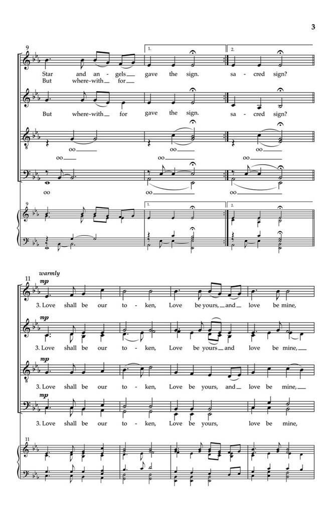 Love Came Down At Christmas: (Arr. Matthew Oltman): Gemischter Chor A cappella
