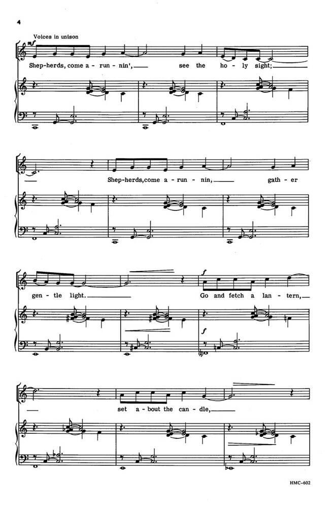 Gilbert M. Martin: Come An' Warm The Boy-Child: (Arr. Gilbert M. Martin): Gemischter Chor mit Klavier/Orgel