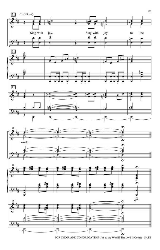 For Choir and Congregation, Vol. 3: (Arr. Patti Drennan): Gemischter Chor mit Begleitung