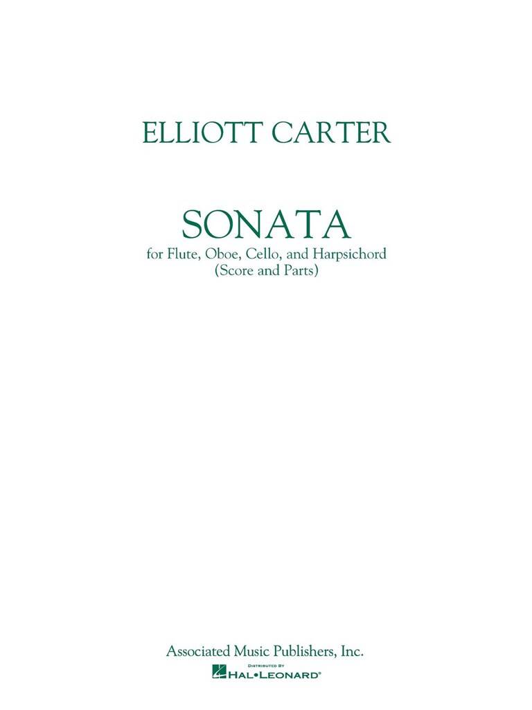 Elliott Carter: Sonata (1952): Kammerensemble