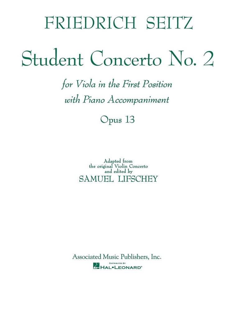 Student Concerto No. 2 Opus 13