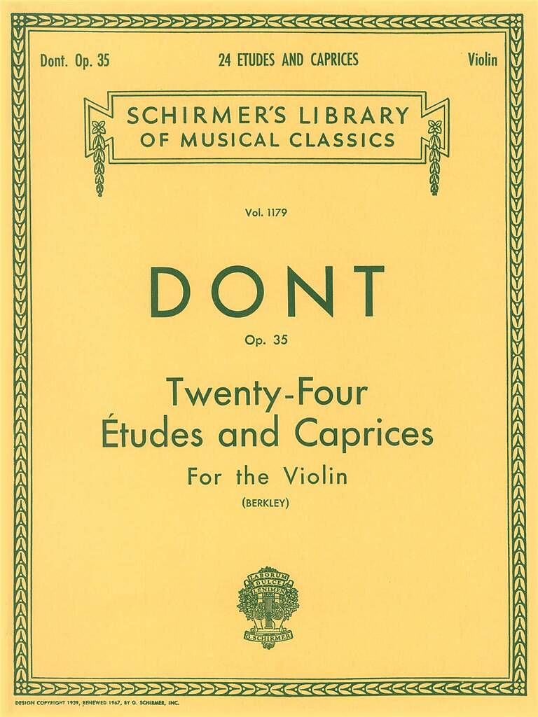24 Etudes and Caprices, Op. 35
