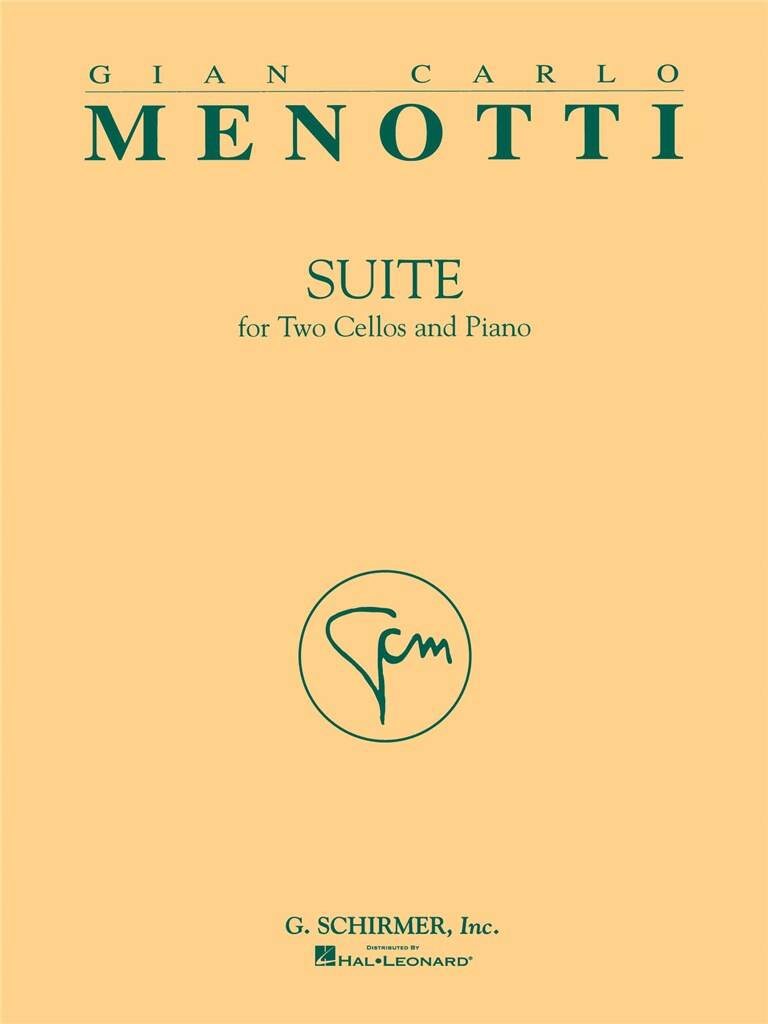 Gian Carlo Menotti: Suite: Cello Duett
