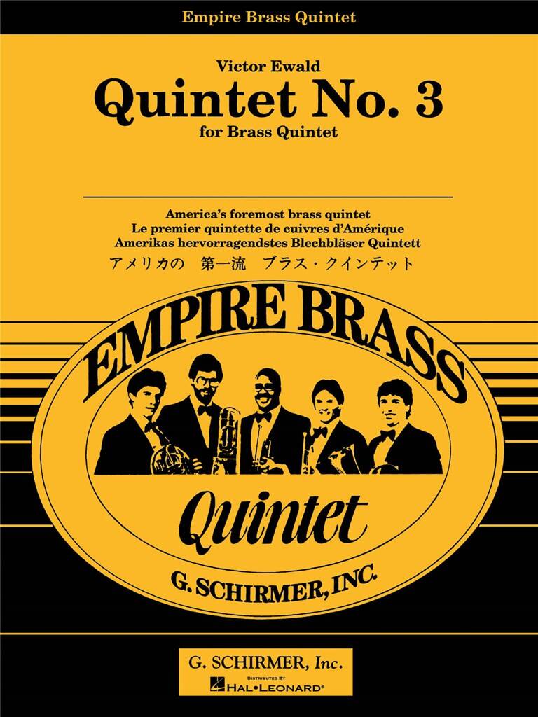Victor Ewald: Quintet No. 3: Blechbläser Ensemble