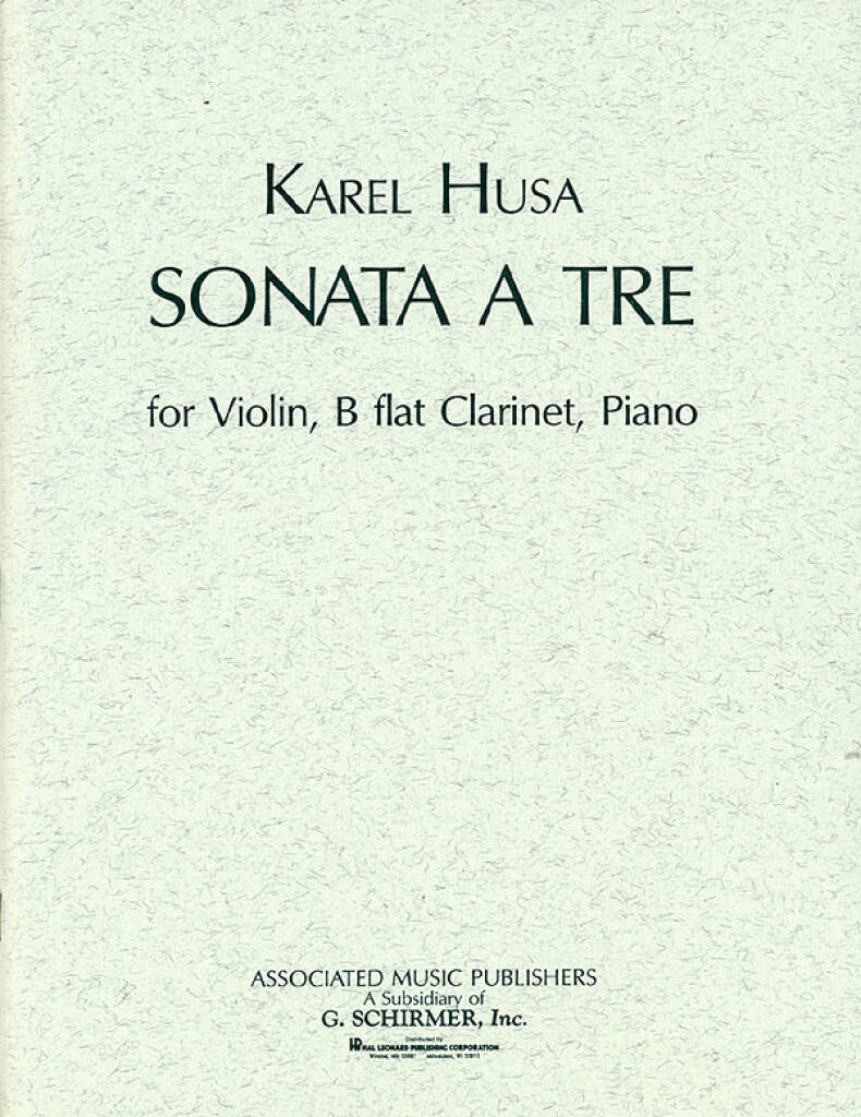 Karel Husa: Sonata a Tre: Kammerensemble