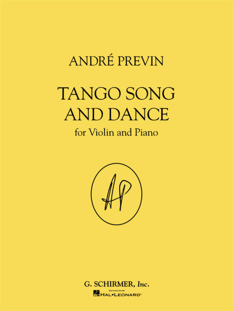 André Previn: Tango Song and Dance: Violine mit Begleitung