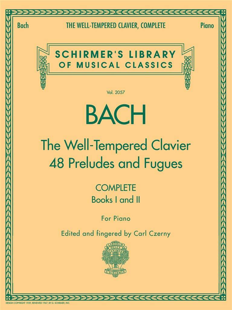 Johann Sebastian Bach: The Well-Tempered Clavier, Complete: Klavier Solo