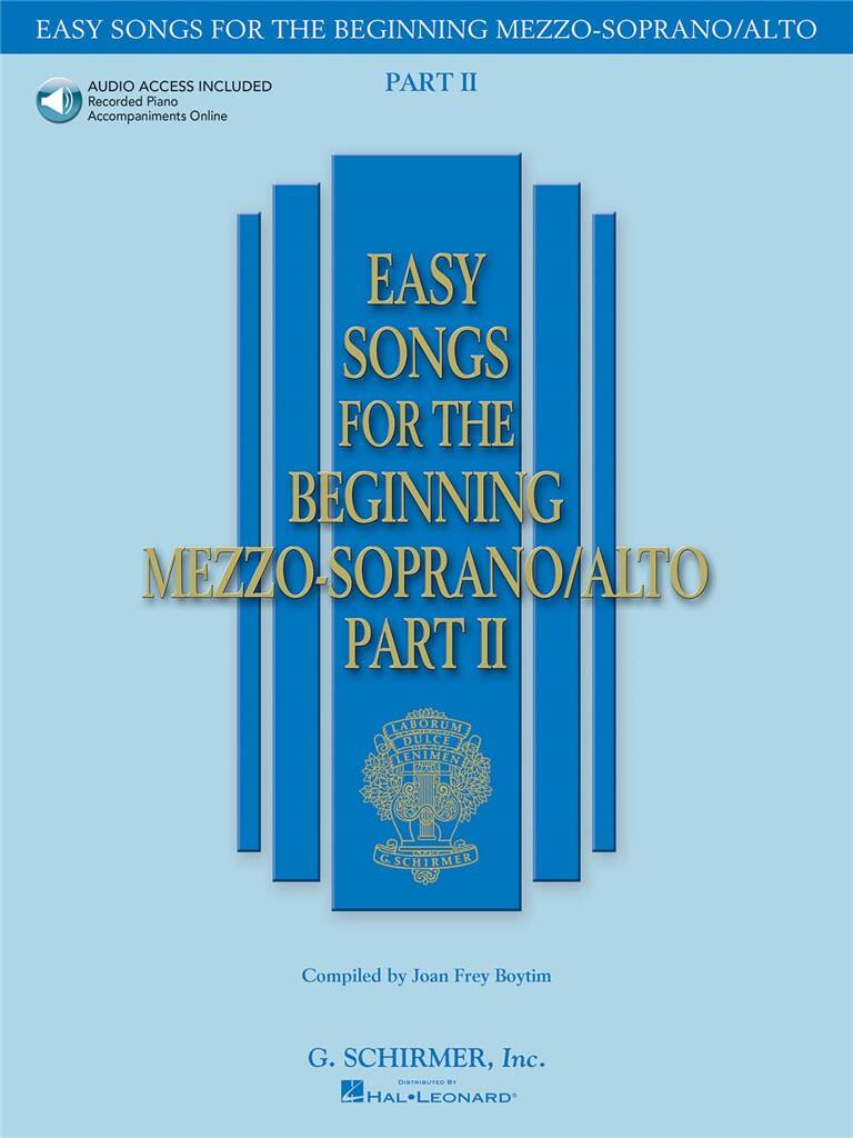 Easy Songs for the Beginning: Gesang Solo