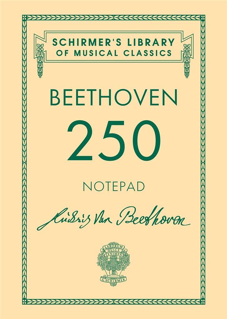 A6 Spiral Bound Notebook - Beethoven 250