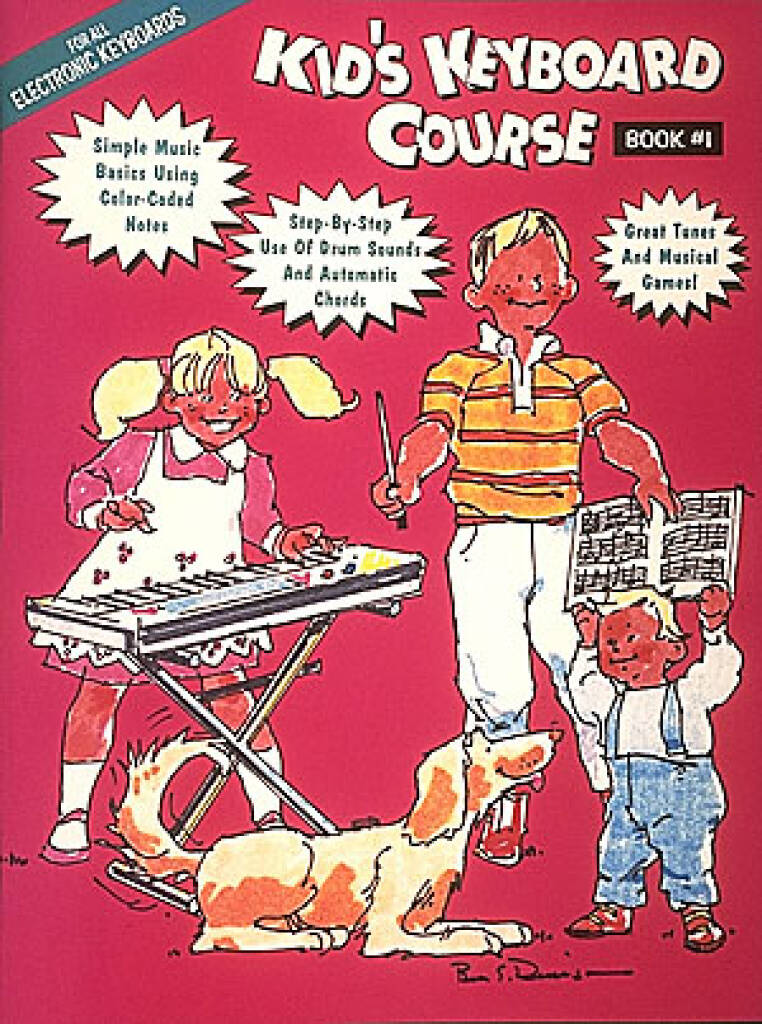 Kid's Keyboard Course Book #1