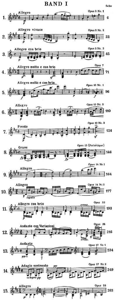 Ludwig van Beethoven: Piano Sonatas - Volume 1: Klavier Solo