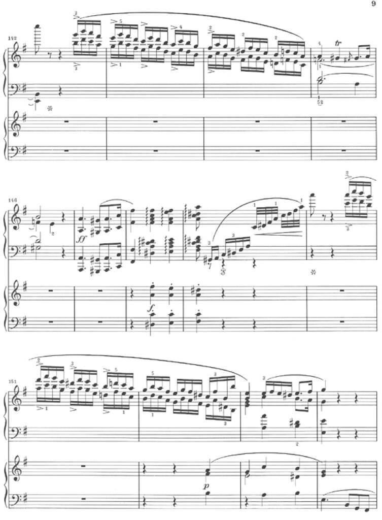Frédéric Chopin: Konzert 1 e-moll Opus 11: Klavier Duett