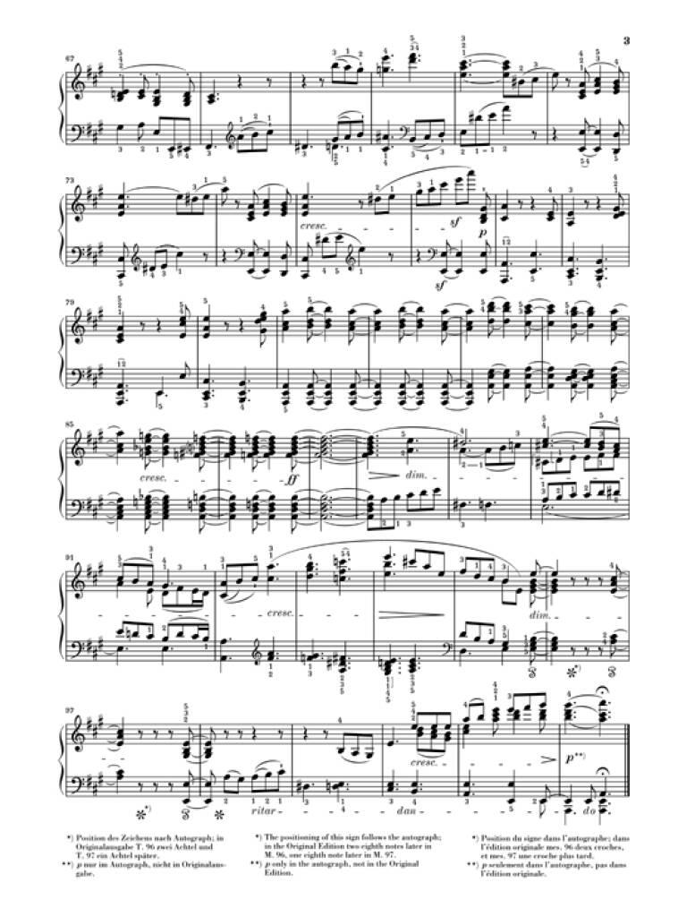 Ludwig van Beethoven: Piano Sonata No. 28 In A Major Op. 101: Klavier Solo