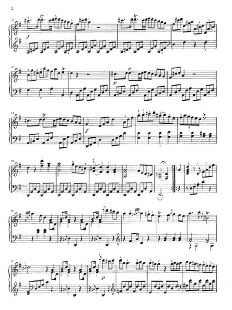 Muzio Clementi: Klaviersonate G-dur WO 14: Klavier Solo