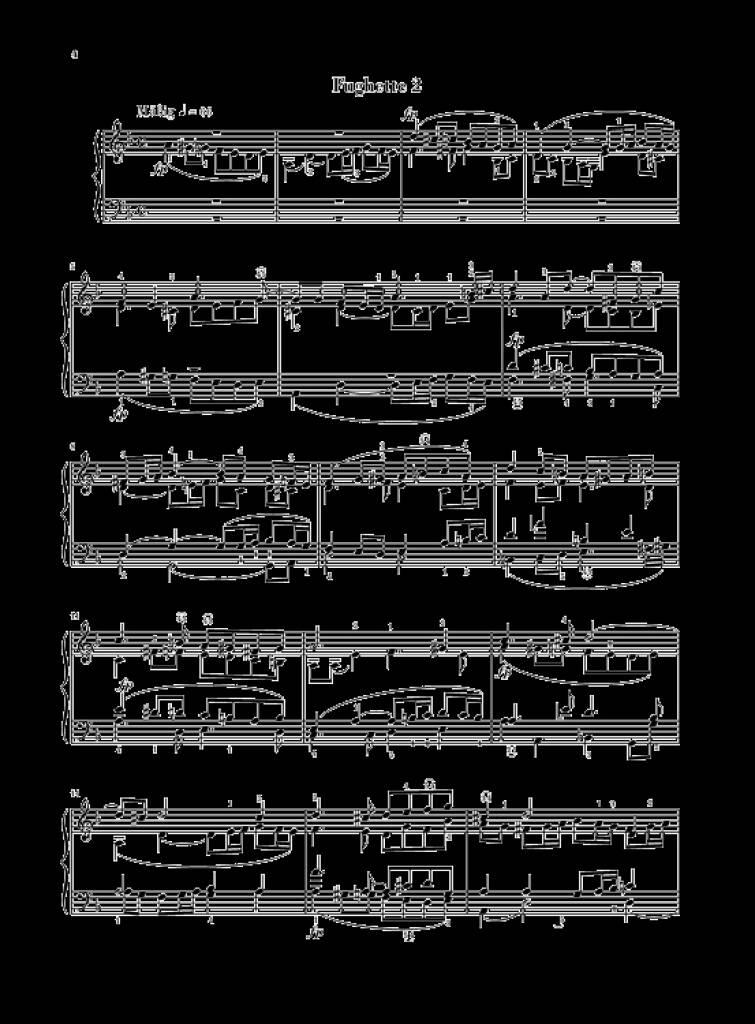 Robert Schumann: Seven Piano Pieces In Fughetta Form Op.126: Klavier Solo