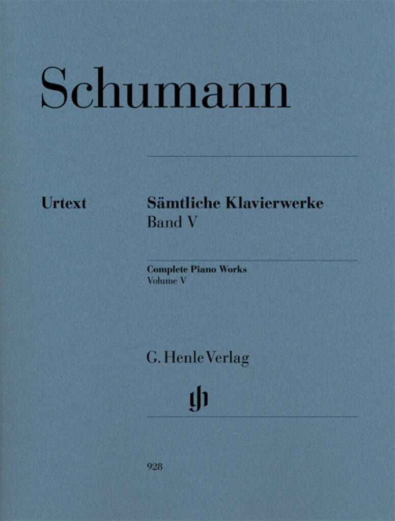 Robert Schumann: Sämtliche Klavierwerke Band 5: Klavier Solo