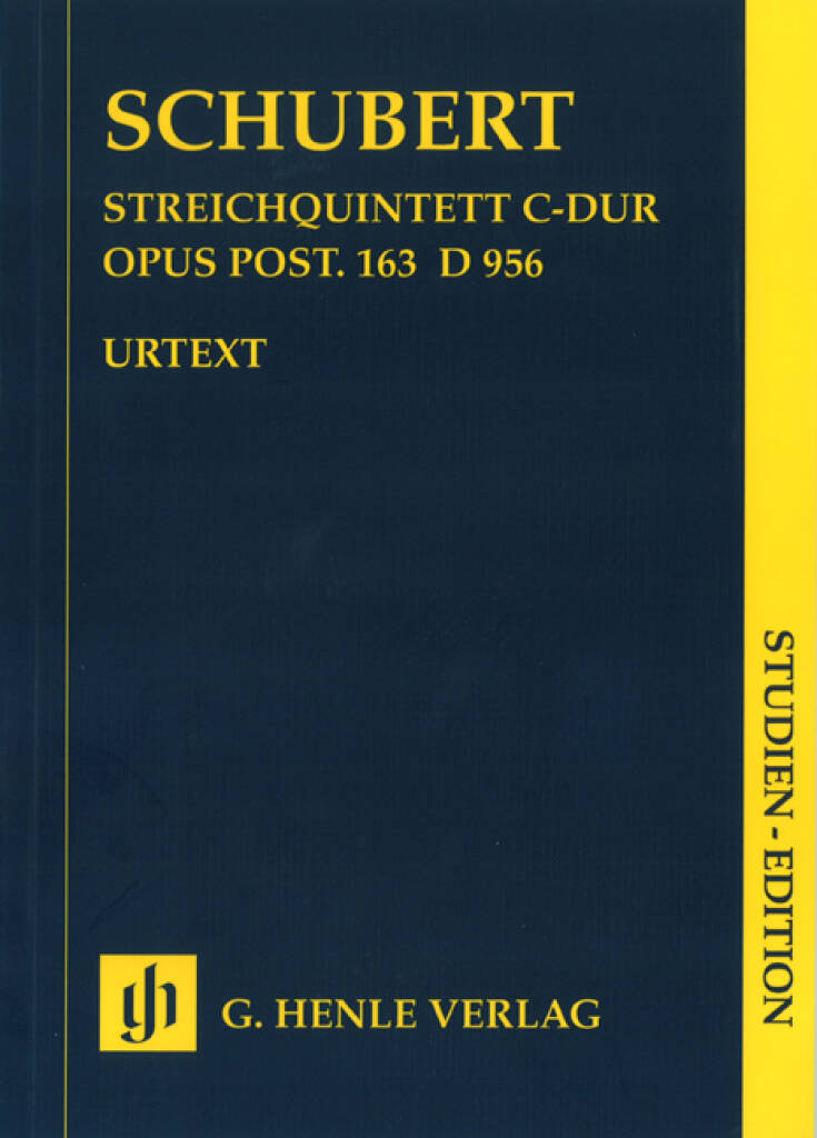 Franz Schubert: String Quintet In C: Streichquintett