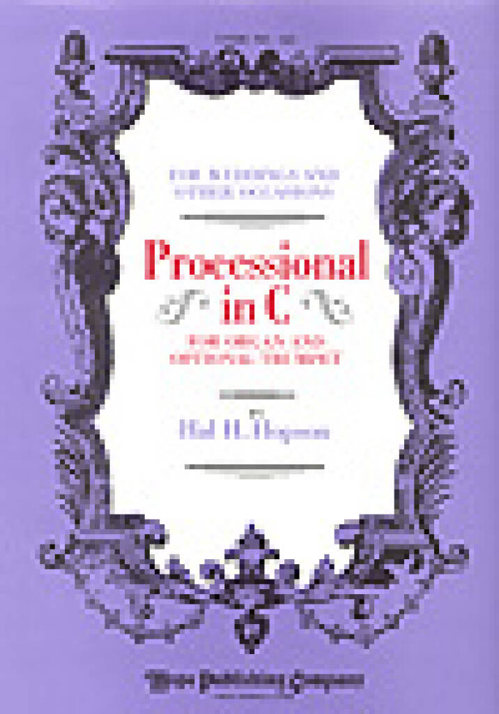 Hal H. Hopson: Processional In C: Orgel mit Begleitung