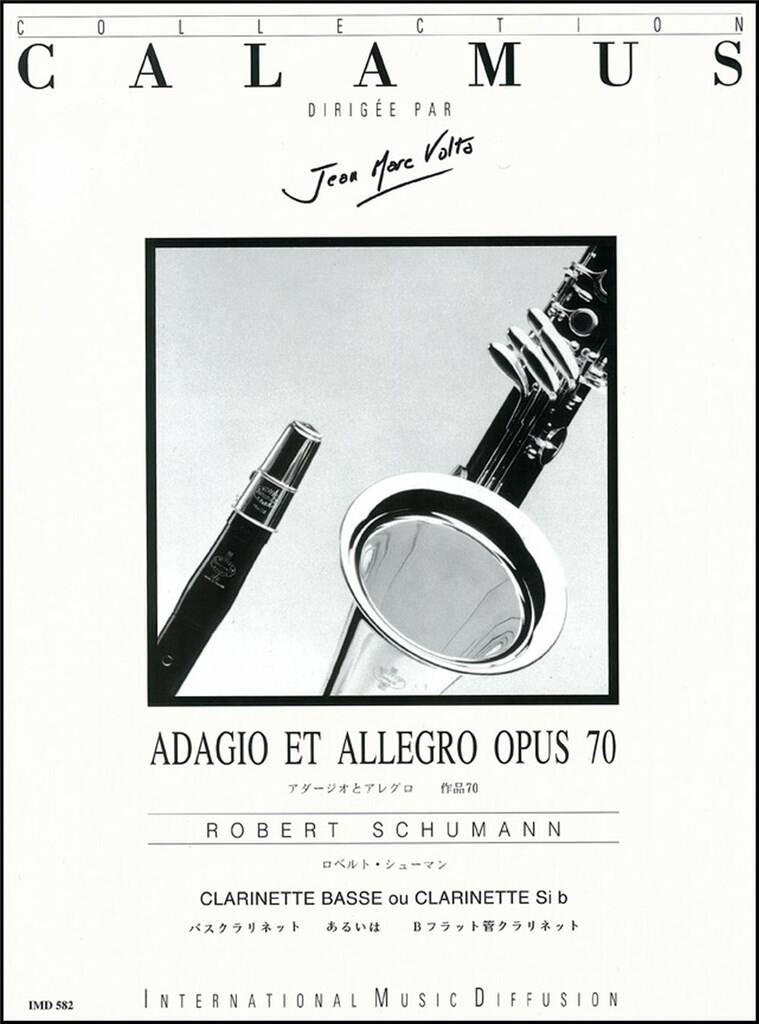 Robert Schumann: Adagio et Allegro Op 70: Klarinette mit Begleitung