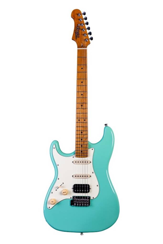 JS400 Electric Guitar - Green (Left Handed)