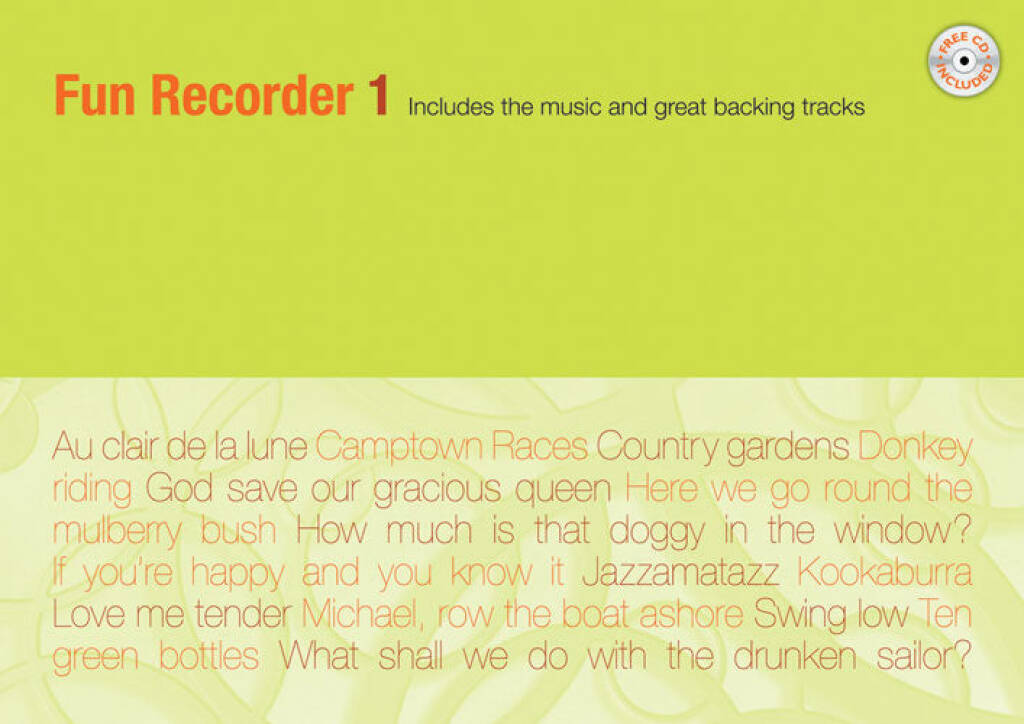 Fun Recorder 1: Blockflöte