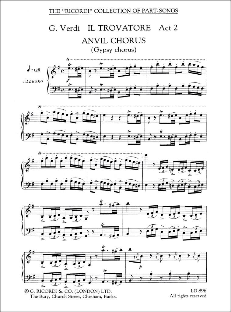 Giuseppe Verdi: Anvil Chorus (Ii Trovatore): Kammerensemble