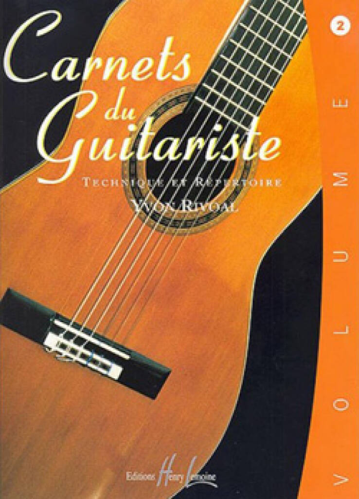 Yvon Rivoal: Carnets du guitariste Vol.2: Gitarre Solo