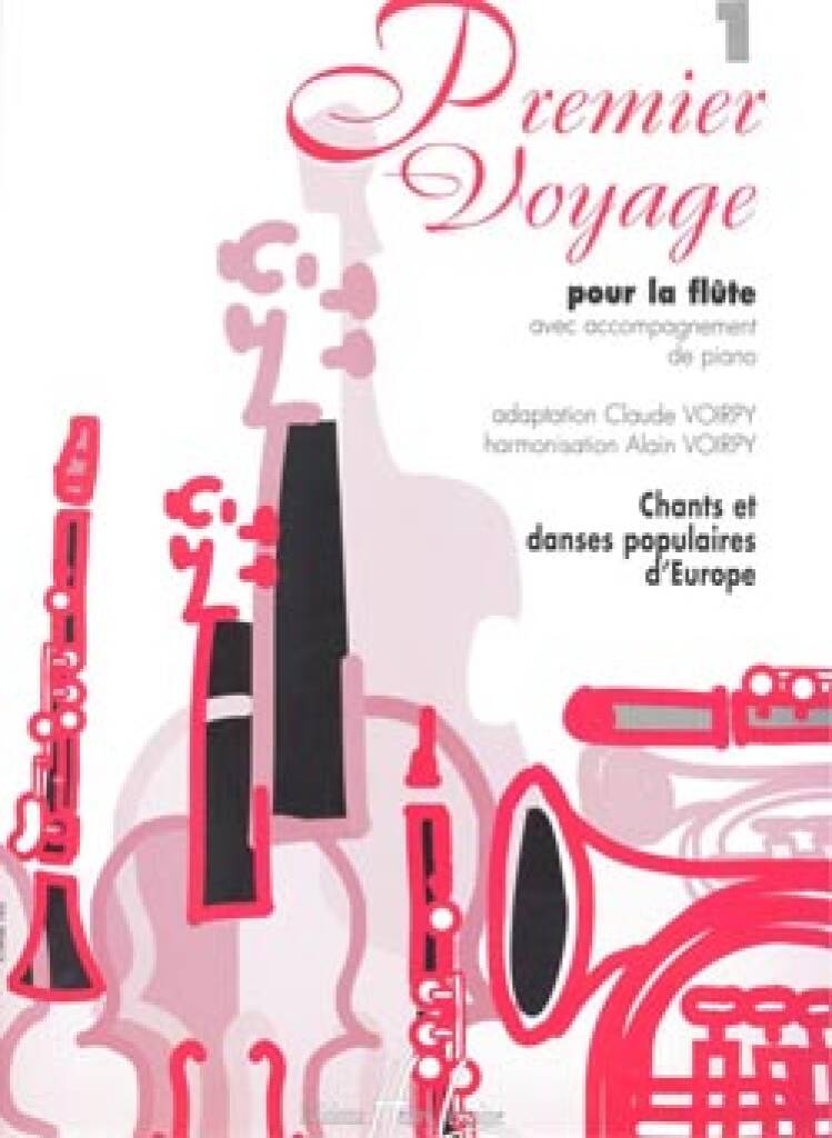 Alain Voirpy: Premier voyage Vol.1: Flöte mit Begleitung