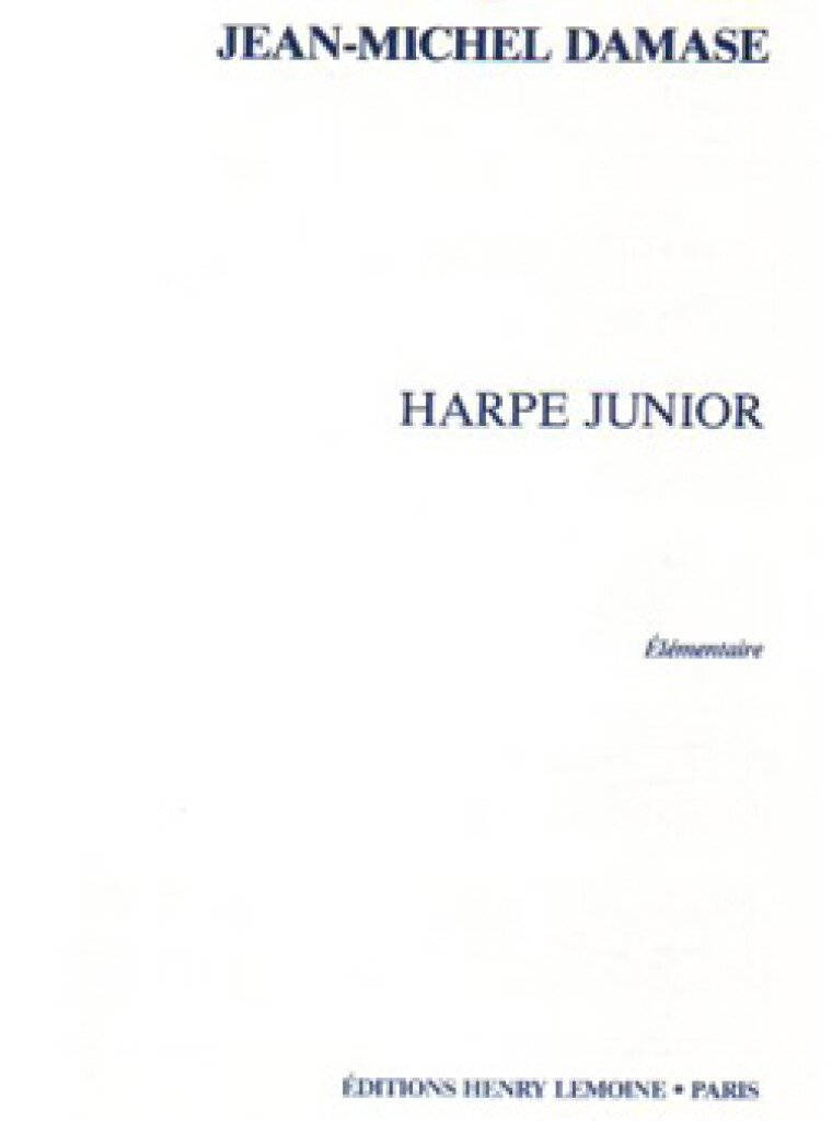 Jean-Michel Damase: Harpe junior: Harfe Solo