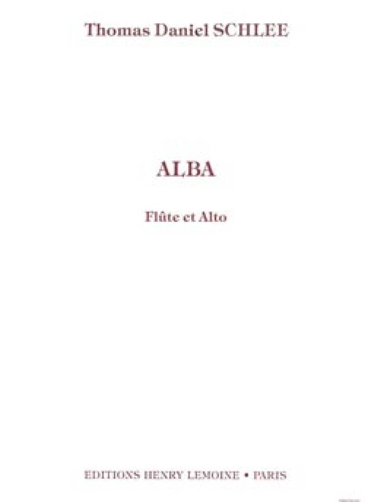Thomas Daniel Schlee: Alba Op.26: Gemischtes Duett