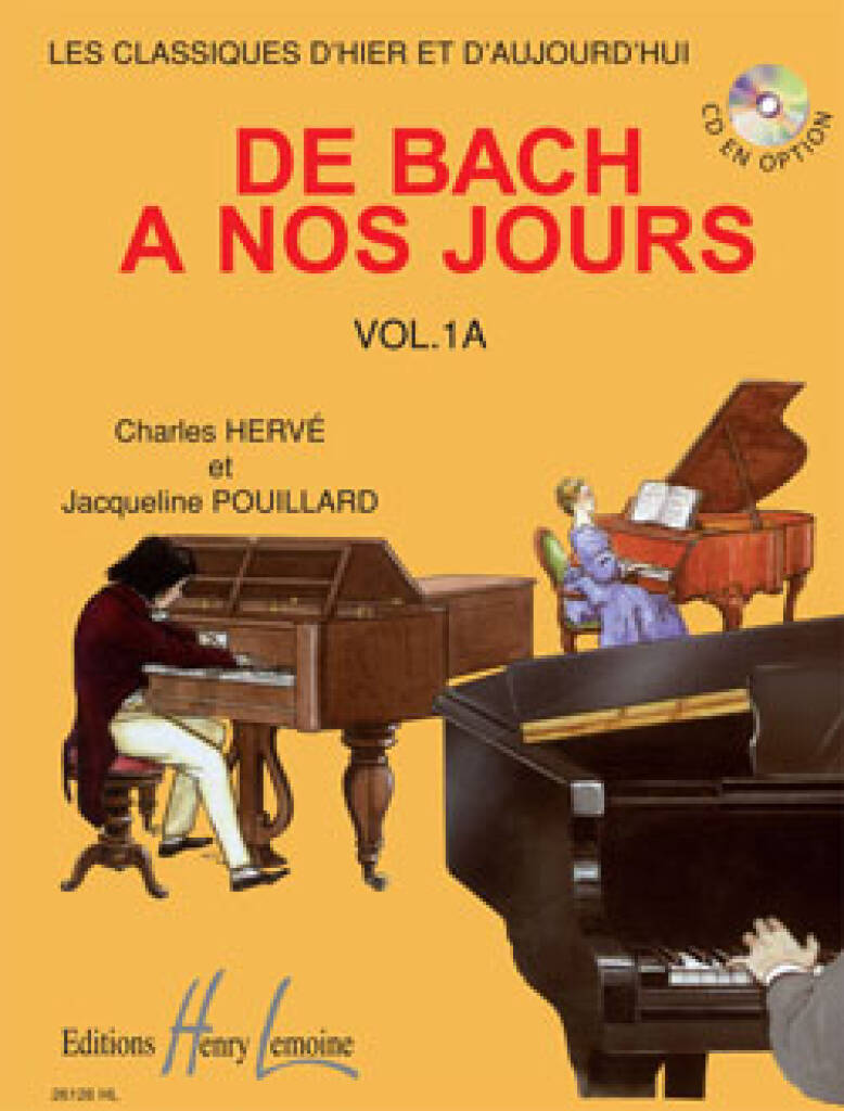 Charles Hervé: De Bach A Nos Jours Vol.1A: Klavier Solo