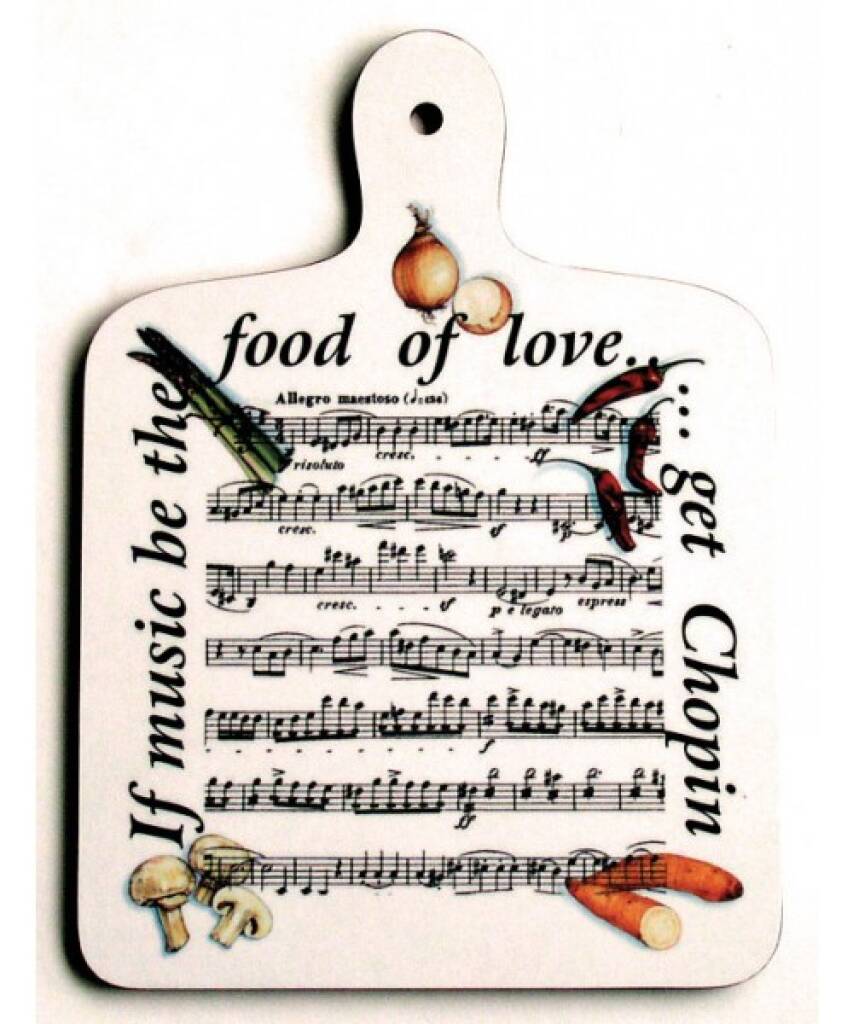 Chopping Board Food Of Love