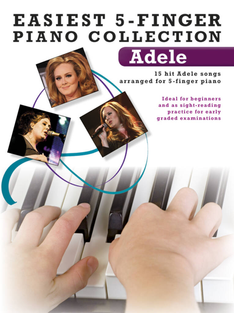 Adele: Easiest 5-Finger Piano Collection: Adele: Klavier Solo