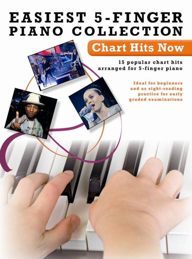 Easiest 5-Finger Piano Collection: Chart Hits Now: Klavier Solo