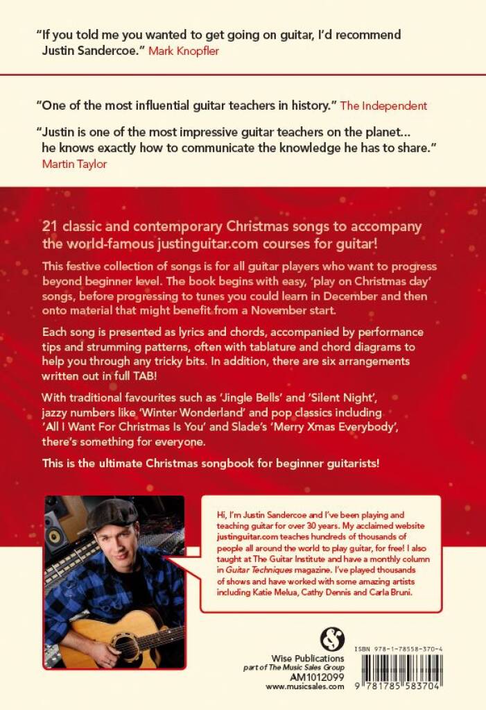 Justinguitar: Christmas Songbook: Gitarre Solo