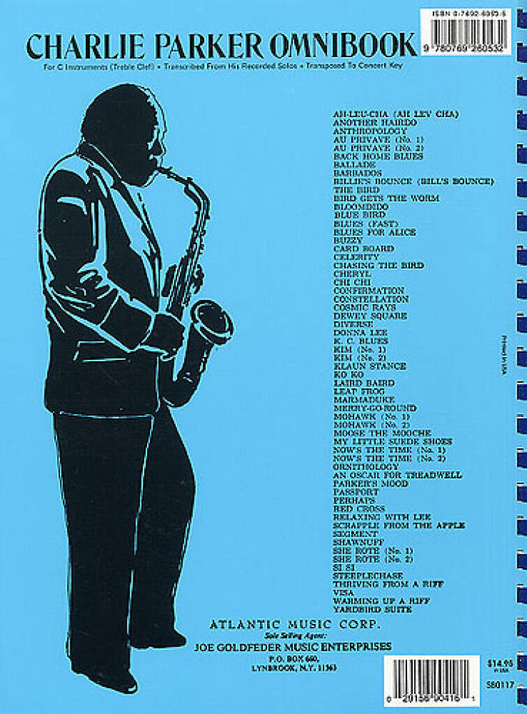 Charlie Parker: Charlie Parker Omnibook: C-Instrument