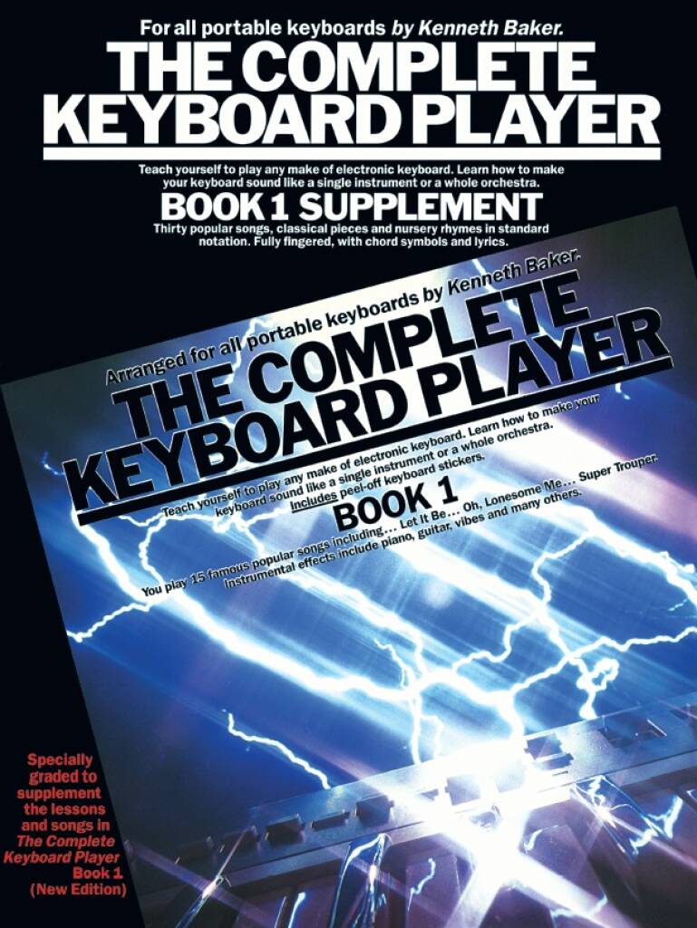 The Complete Keyboard Player: Book 1 (Supplement)