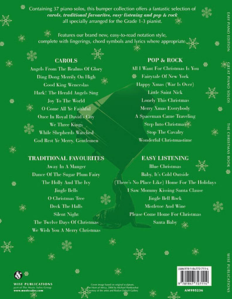 Great Piano Solos - The Christmas Book Easy Piano: Easy Piano