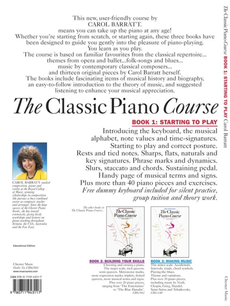 The Classic Piano Course Book 1