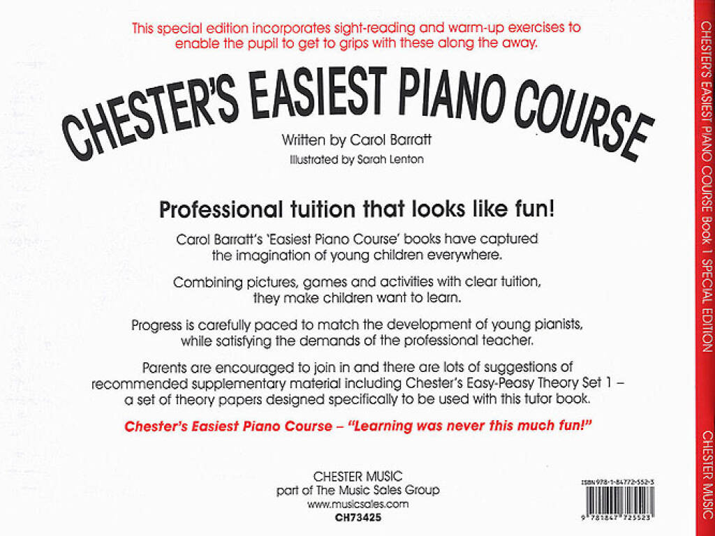 Chester's Easiest Piano Course Book 1