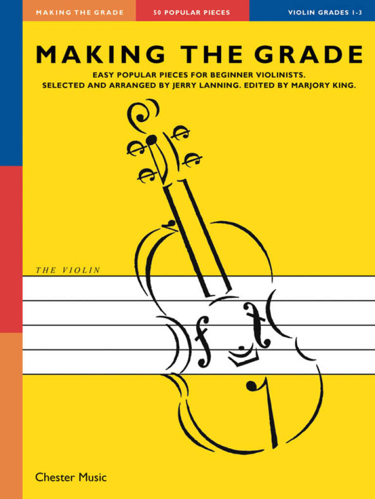 Making The Grade: Grades 1-3: (Arr. Jerry Lanning): Violine mit Begleitung