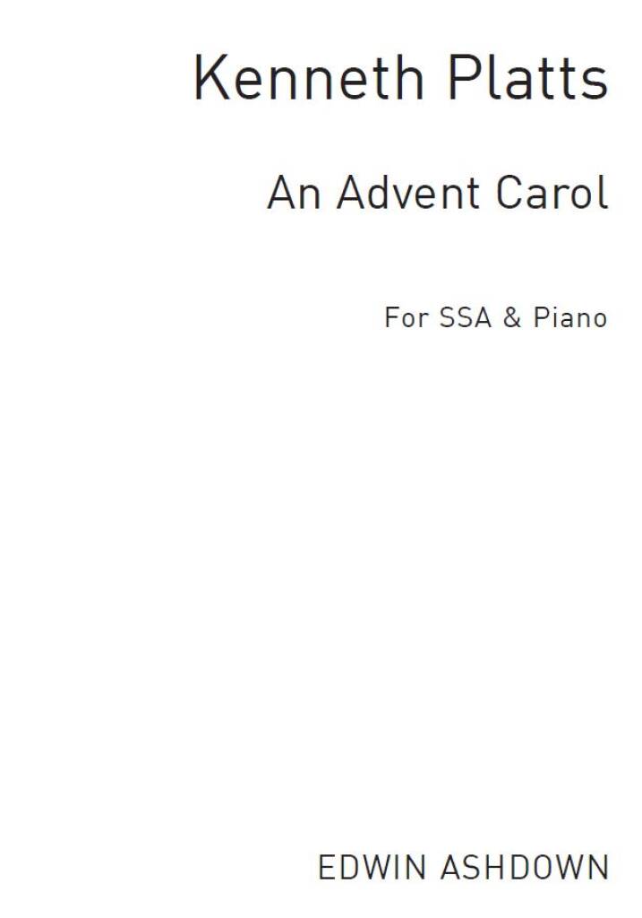 Kenneth Platts: A Midnight Carol: Frauenchor mit Klavier/Orgel