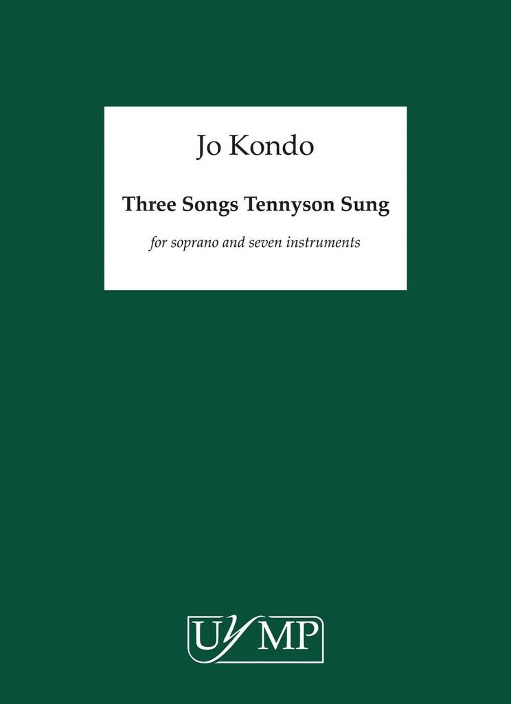 Jo Kondo: Three Songs Tennyson Sung: Kammerorchester