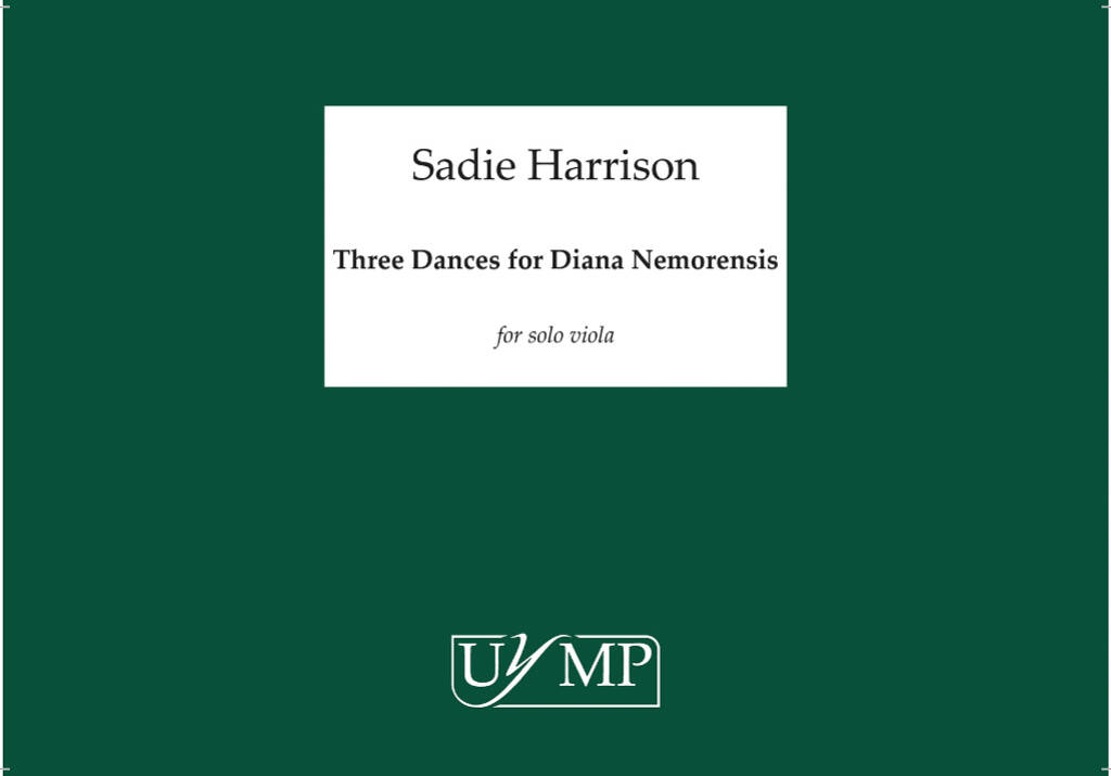 Sadie Harrison: Three Dances For Diana Nemorensis: Viola Solo