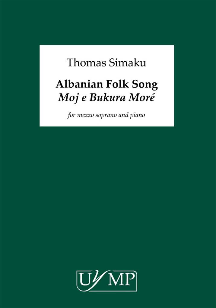 Thomas Simaku: Albanian Folk Song My Beautiful Morea: Gesang mit Klavier