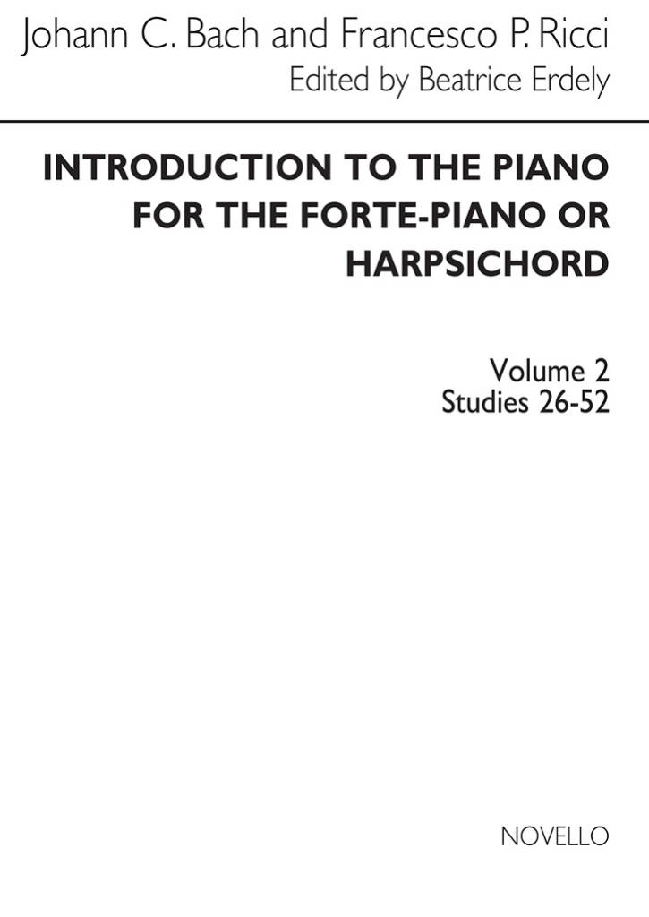 Introduction To The Piano Volume Two